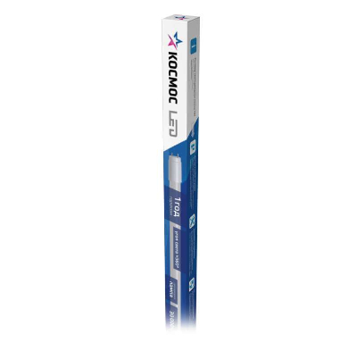 Лампа светодиодная 18Вт G13 4000К 220В GLASS 1200мм T8 Космос Lksm_LED18wG13T840GL