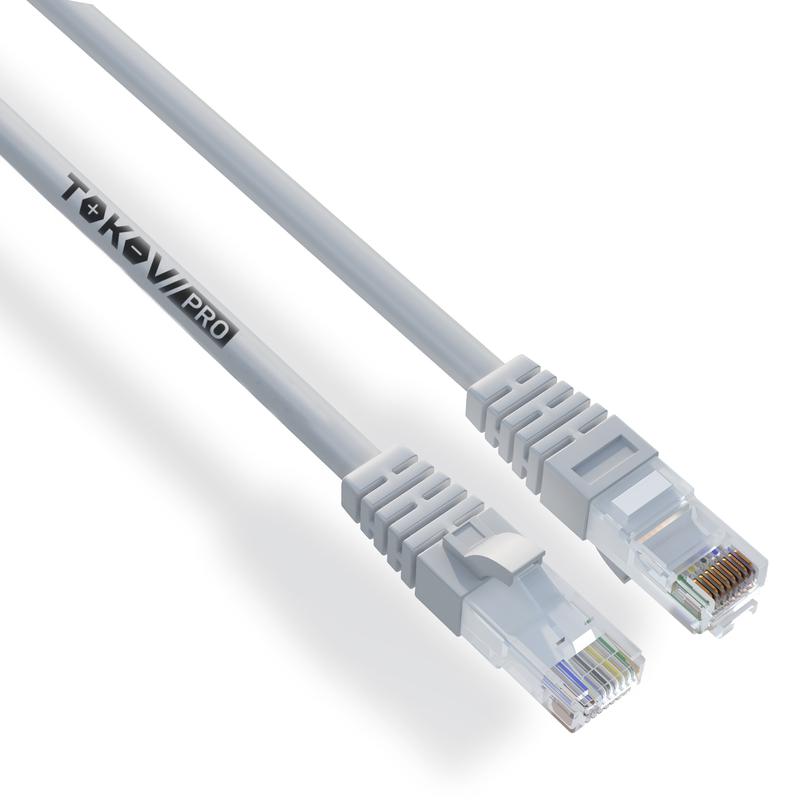 Патч-корд кат.5Е U/UTP 24 AWG LSZH 10м TOKOV PRO TOKOV Eletrcic TKP-PC06-5EU-CULSZH-10M