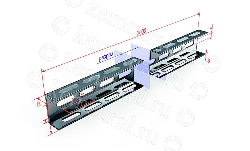 Профиль L2000 2мм К225 УХЛ1 швеллер КЭМЗ 465 804026 17
